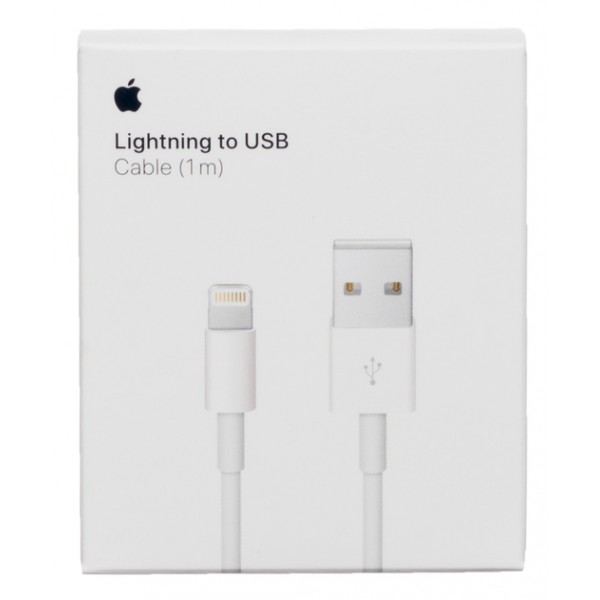 USB KABELIS ORG IPHONE 5/6/7/8/X/11 "LIGHTNING" (1M) (MD818ZM/A)